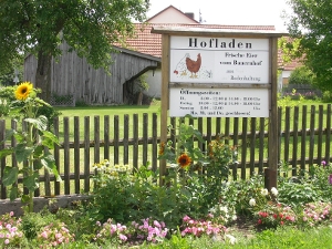 Bild:Hofladen-Schild